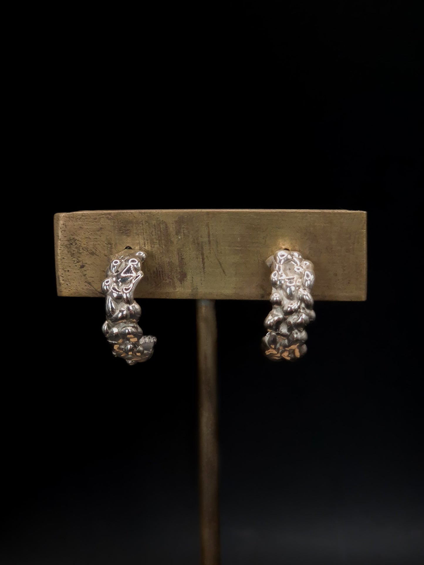 Boucles d'oreilles graines ardentes