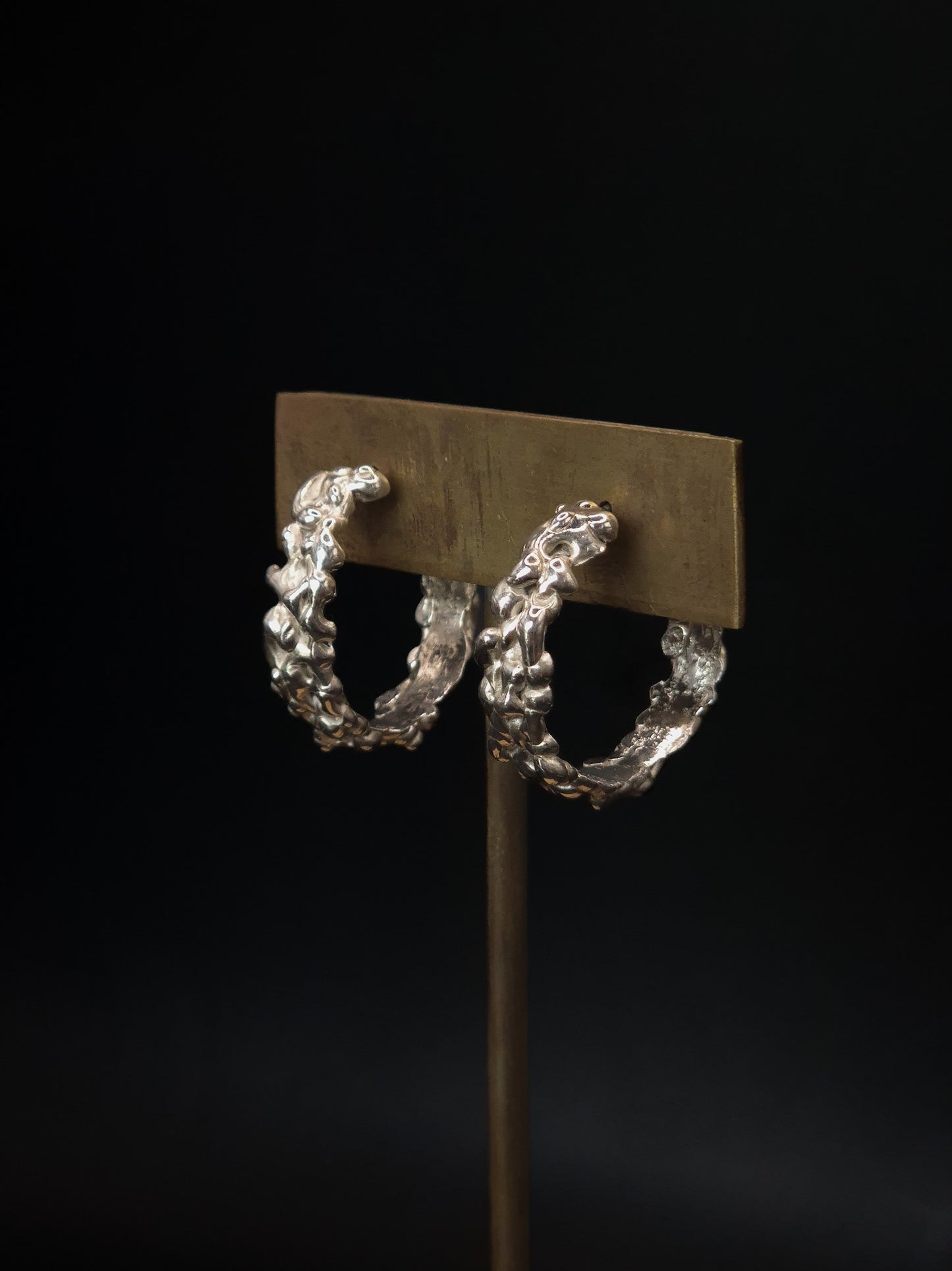 Boucles d'oreilles mousson