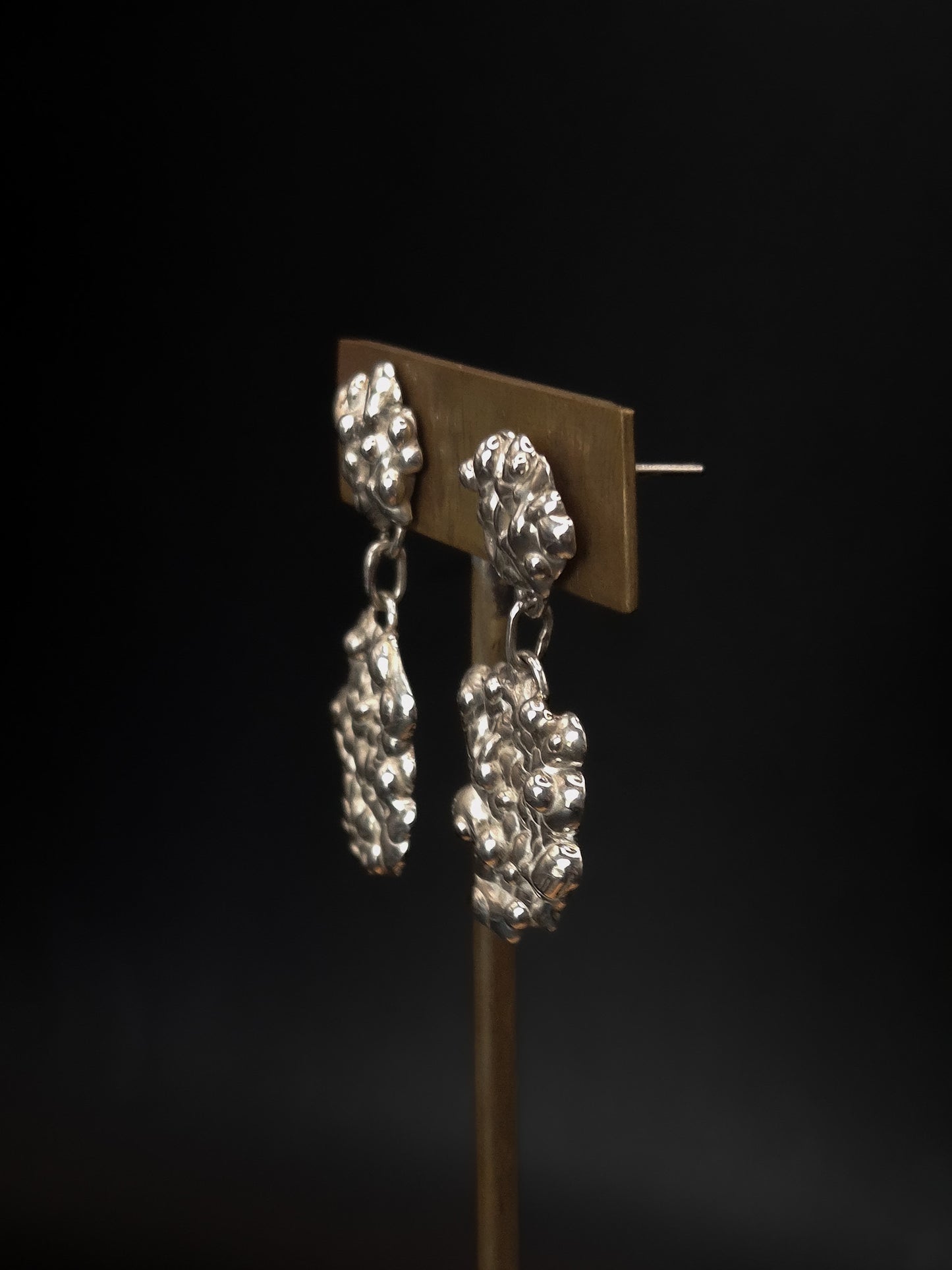 Boucles d'oreilles corallo