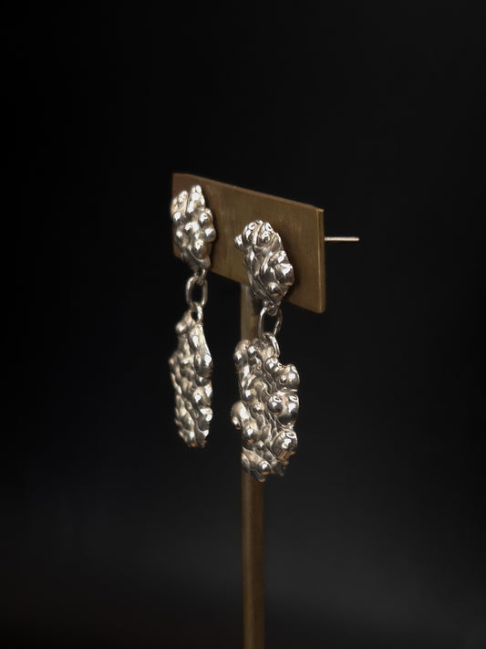 Boucles d'oreilles corallo