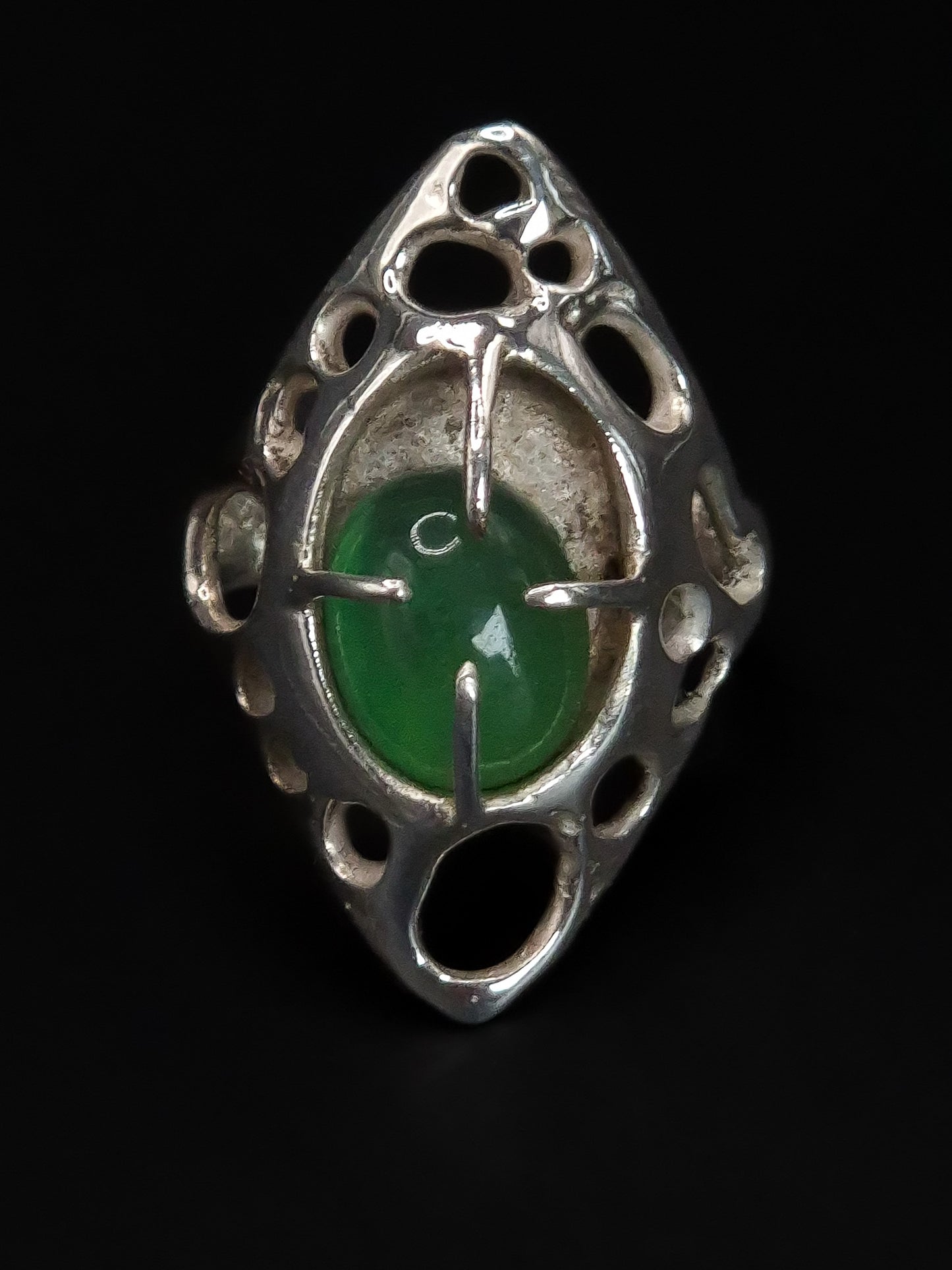 Bague œil de forêt